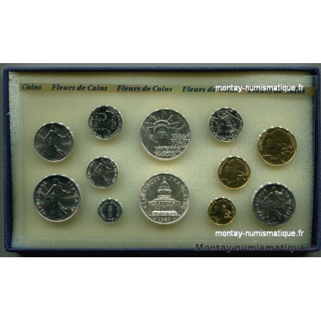 Coffret Fleur de Coin 1986