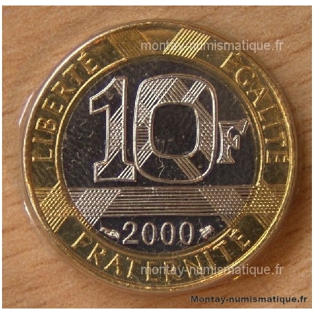 10 Francs Génie de la Bastille 2000