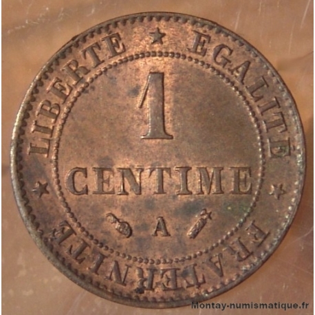 1 Centime Cérès 1887 A Paris