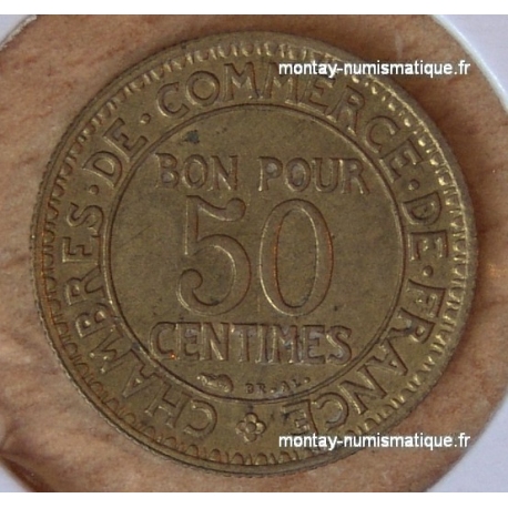 50 Centimes Chambre de commerce 1926