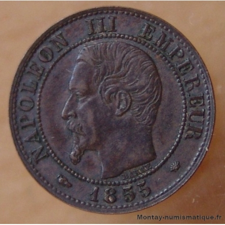 1 Centime Napoléon III 1855 MA Marseille