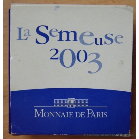 1 1/2  euro LA SEMEUSE 2003 BE 