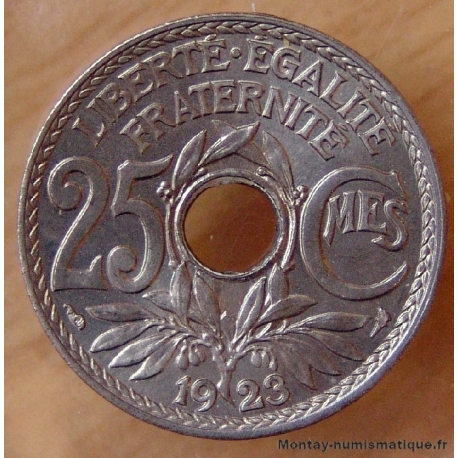 25 Centimes Lindauer 1923