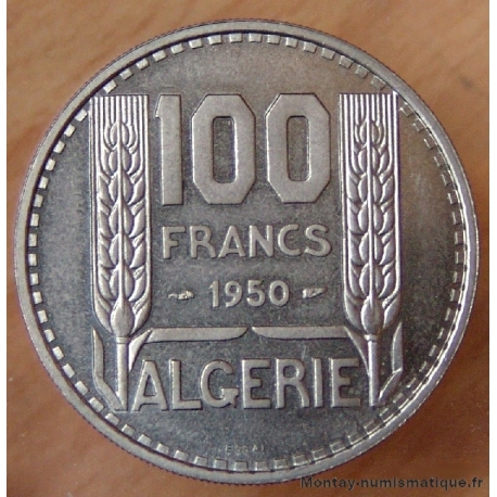 Algérie 100 Francs 1950 Essai