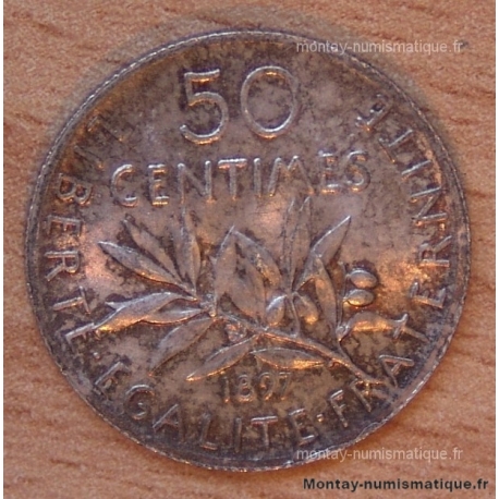 50 Centimes Semeuse 1897