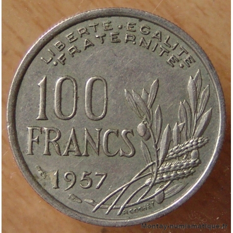 100 Francs Cochet 1957