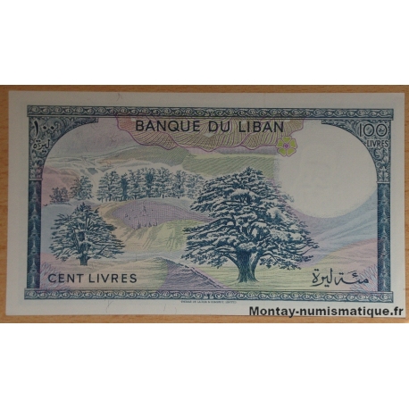 Liban - 100 Livres 1988