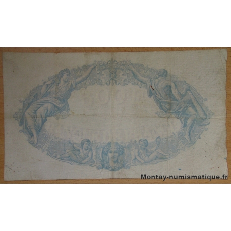 500 Francs Bleu et rose 12 janvier 1939.