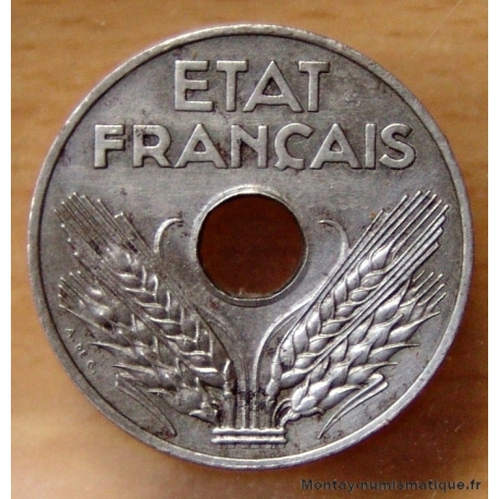 20 Centimes type Fer 1944