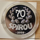 1 euro 1/2 France 70 ans SPIROU 2008 BE