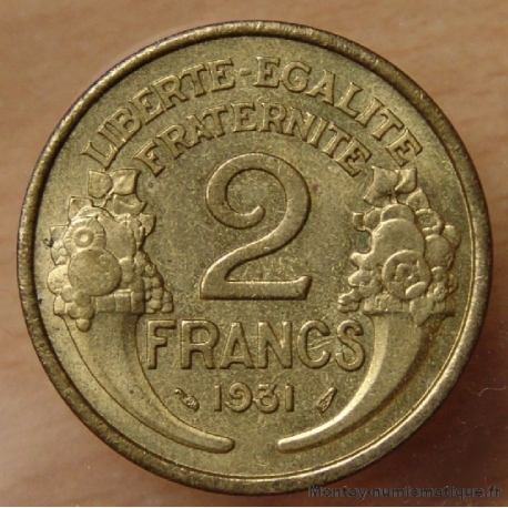 2 Francs Morlon bronze 1931