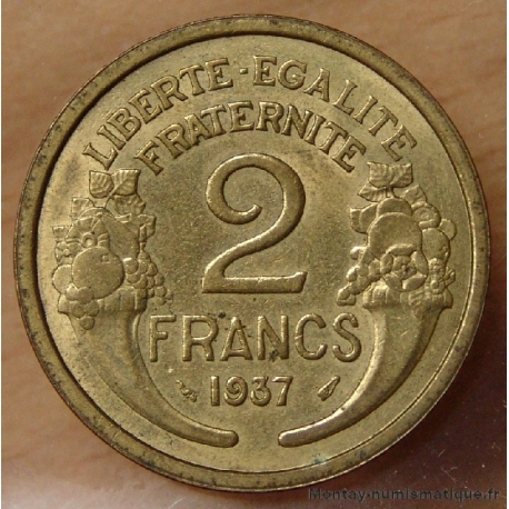 2 Francs Morlon bronze 1937