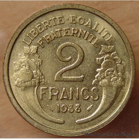 2 Francs Morlon bronze 1938