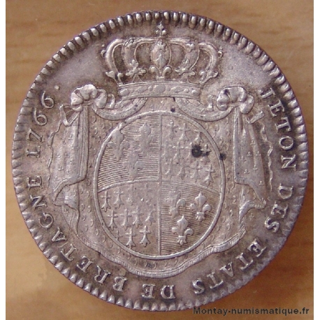 Louis XV Etats de Bretagne 1766 - Etats de Rennes