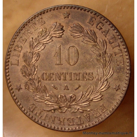 10 Centimes Cérès 1880 A Paris