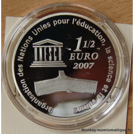 1 euro 1/2 Grande Muraille de Chine 2007 BE