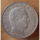 Monaco 50 centimes Rainier III 1962 essai argent
