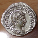 Elagabal  Denier + 220-221 Rome - VICTORIA AVG