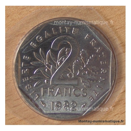 2 Francs Semeuse en nickel 1982