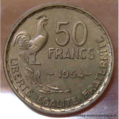 50 Francs Guiraud 1954