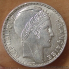 20 Francs Turin 1933 Rameaux court