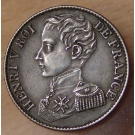 1 Franc Henri V 1831 tranche striée