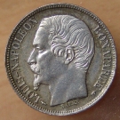 1 Franc Louis Napoléon Bonaparte 1852 A Paris