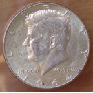 Etats-Unis d'Amérique 1/2 Dollar 1964 Philadelphie