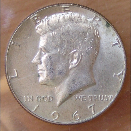 Etats-Unis d'Amérique 1/2 Dollar 1967 Philadelphie