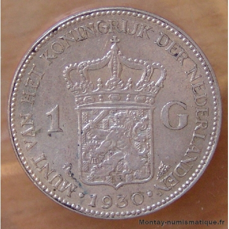 Pays-Bas 1 Gulden 1930 Wilhelmina