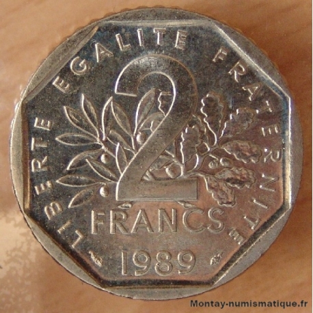 2 francs Semeuse 1989