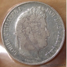 5 Francs Louis Philippe 1842 B Rouen