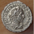 Elagabal  Denier + 219 Rome - FIDES MILITVM