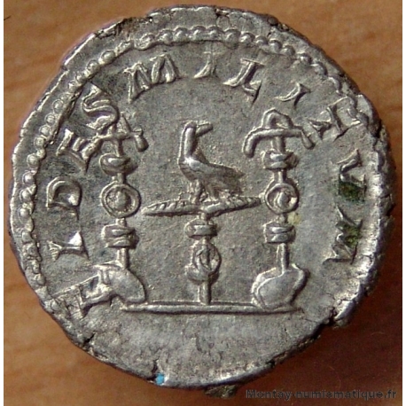 Elagabal  Denier + 219 Rome - FIDES MILITVM