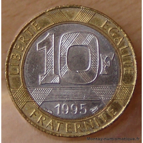 10 Francs Génie de la Bastille 1995