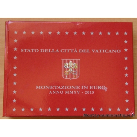 Vatican Coffret Belle Épreuve 2015 BE