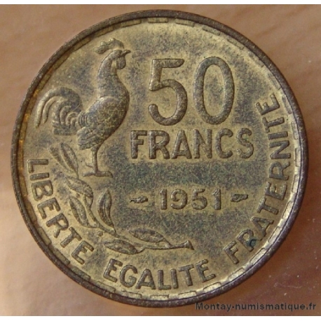 50 Francs Guiraud 1951