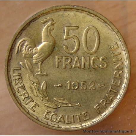 50 Francs Guiraud 1952