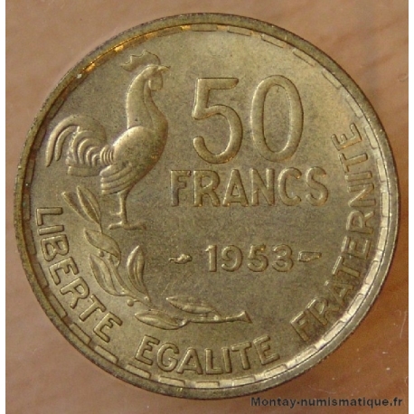 50 Francs Guiraud 1953