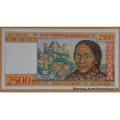 Madagascar - 2500 Francs - 500 Ariary ND (1998)