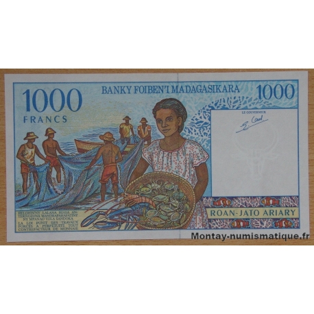 Madagascar - 1000 Francs - 200 Ariary ND (1994)