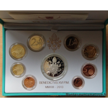 Vatican Coffret Belle Épreuve 2013 BE Rome