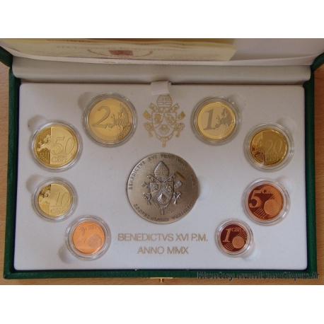 Vatican Coffret Belle Épreuve 2010 BE Rome