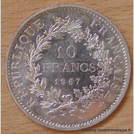 10 Francs Hercule 1967