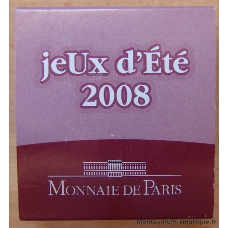 1 1/2  euro 2008 BE - Jeux d’été 2008