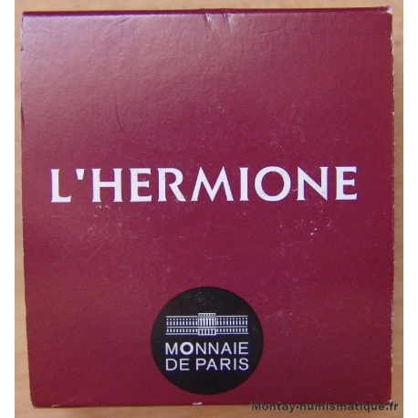 10 euro L'Hermione 2012 BE