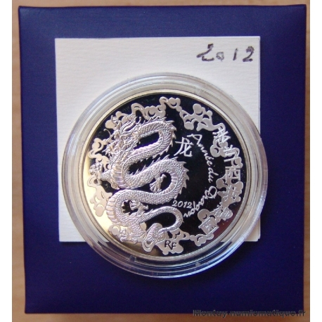 10 euro L'Année du Dragon 2012 BE