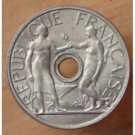 Essai de 25 centimes 1914 Concours de Delpech petit module