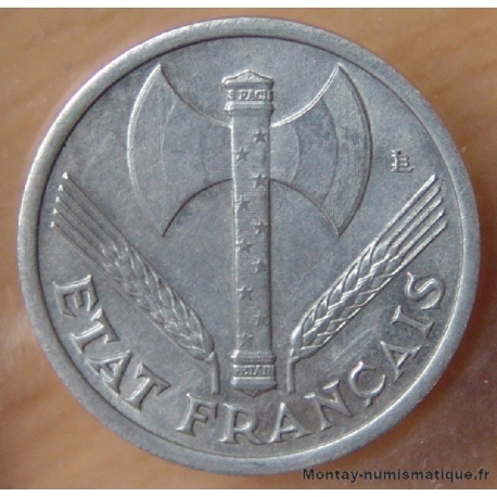 1 Franc Bazor 1943 -  Etat Français