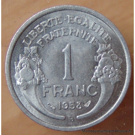 1 Franc Morlon 1958 B Beaumont-Le-Roger